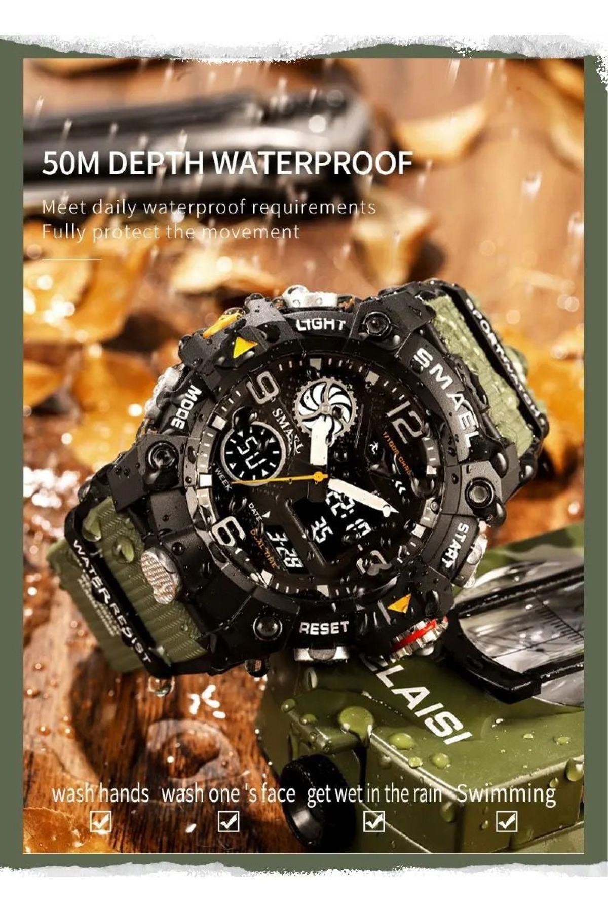 SMAEL Digital And Analog Men s Wristwatch Trendyol