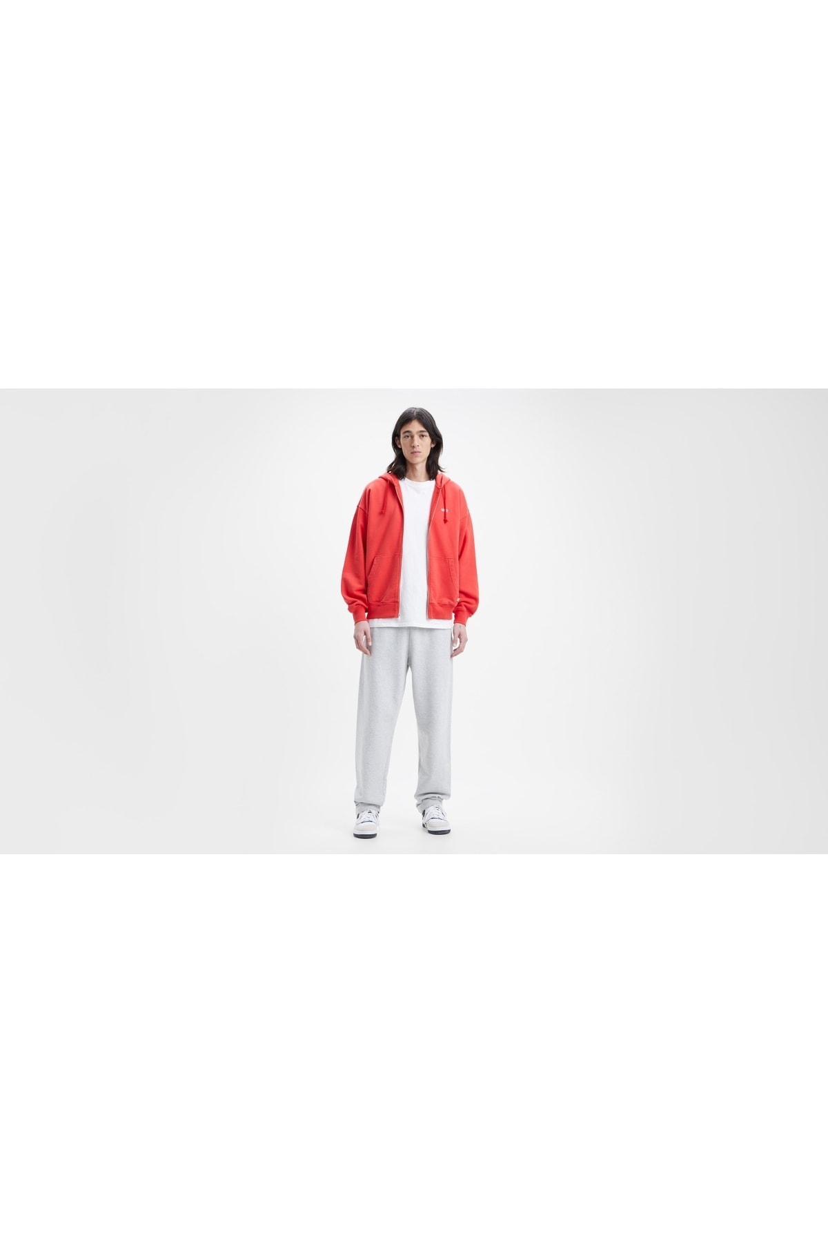 سویشرت لیوایز مردانه پارچه قرمز  راسته Regular/رگولار    Regular/رگولار  | Levi's A376800010 TR - تصویر 7