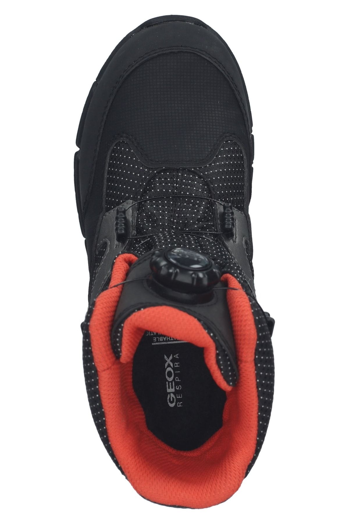 Geox Stiefelette Schwarz Flacher Absatz FN7054
