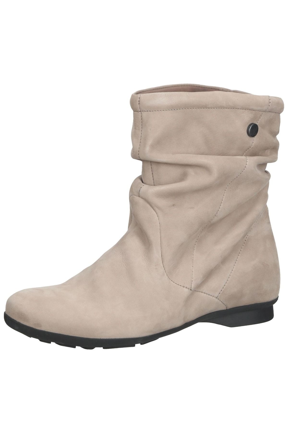 Think! Stiefelette Beige Blockabsatz Fast ausverkauft