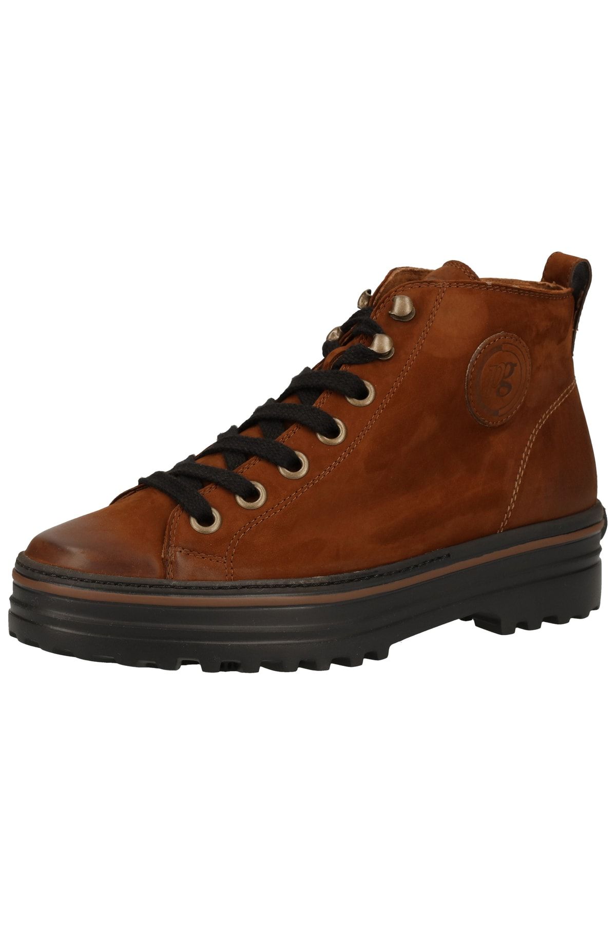 Paul Green Stiefelette Braun Blockabsatz