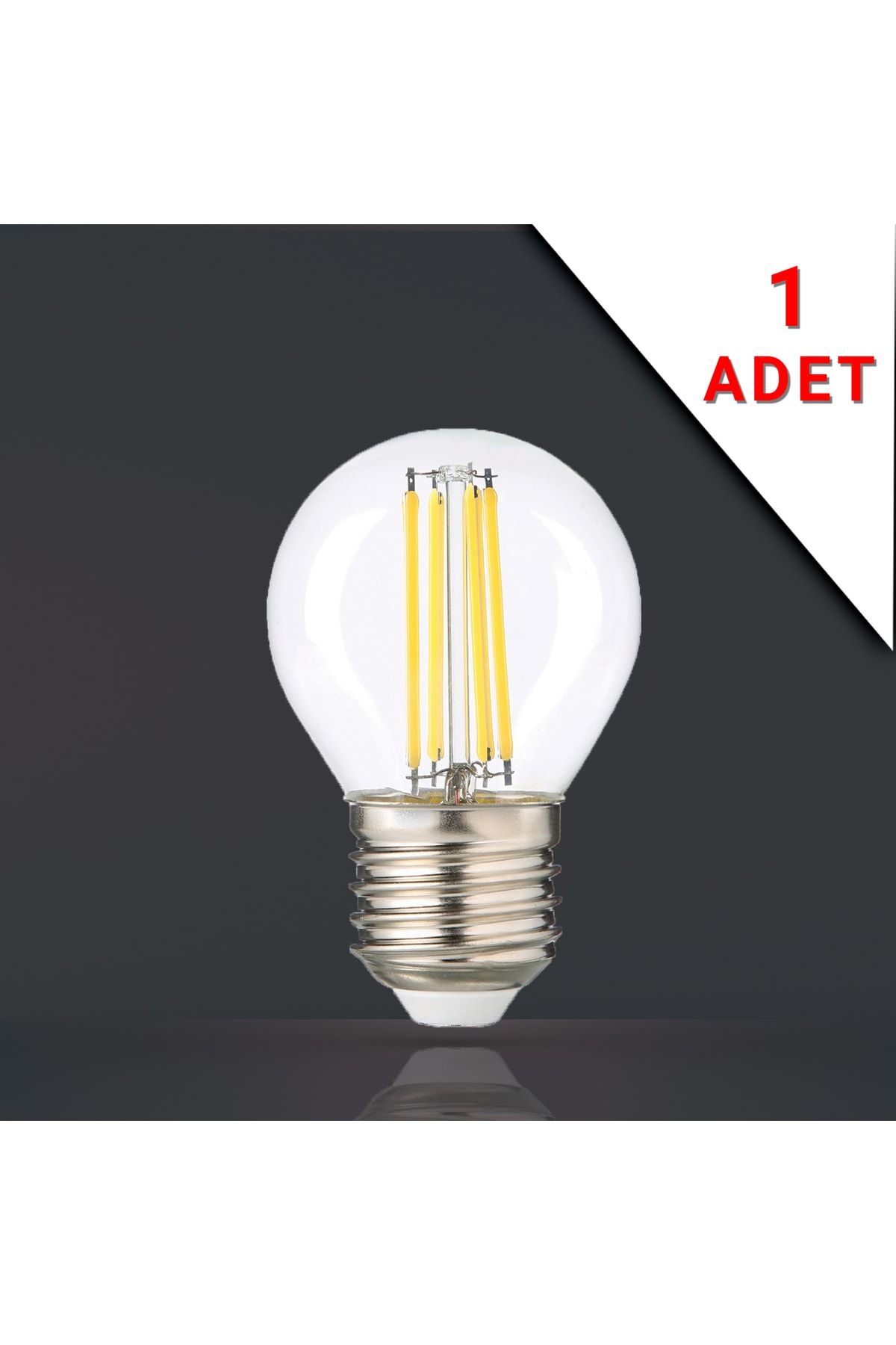 Apliqa Led Filament E27 Деревенская лампа 6 Вт 3000 К дневного света G45 12157-01