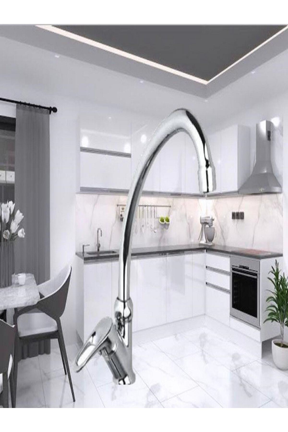 lupobianco Lavabo Musluğu Çeşmesi Bataryası Armatürü Mermerden Çıkışlı Tek Su Girişli 2 Yıl Garantili