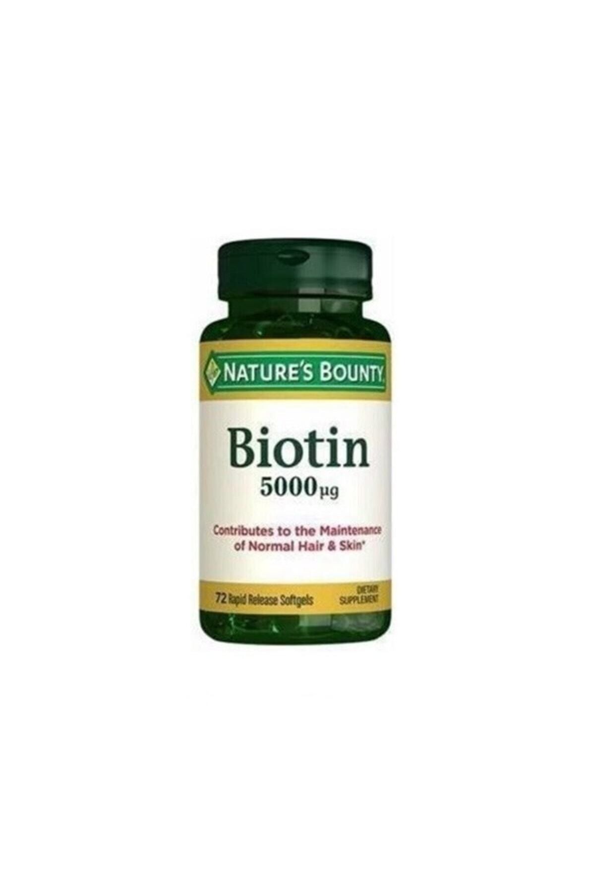 Natures Bounty Nature´s Bounty Biotin 5000 Mcg Fiyatı, Yorumları - Trendyol
