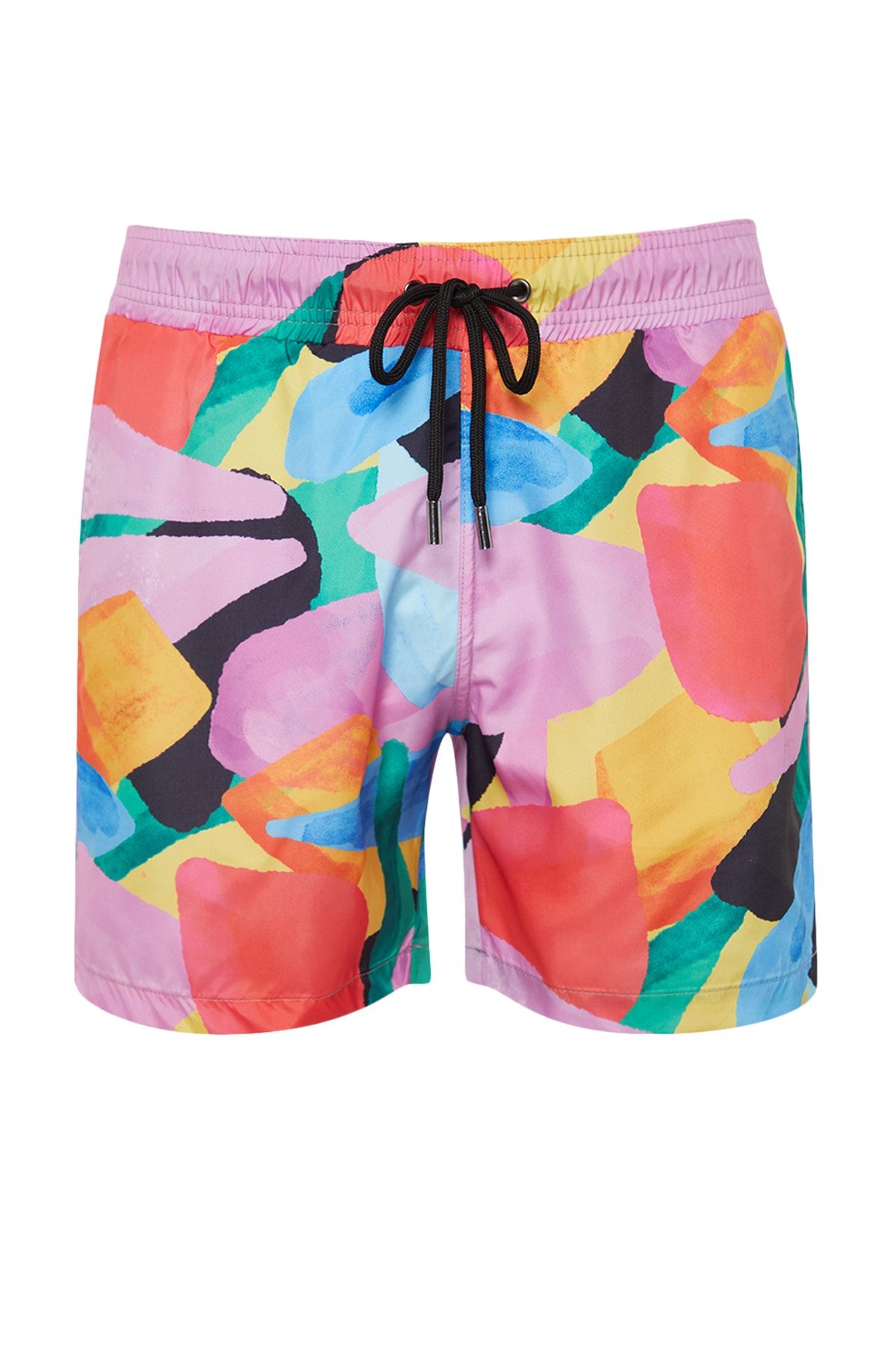 Trendyol Collection-Bunter Badeanzug mit abstraktem Muster - Sea Shorts TMNSS23DS00001 8