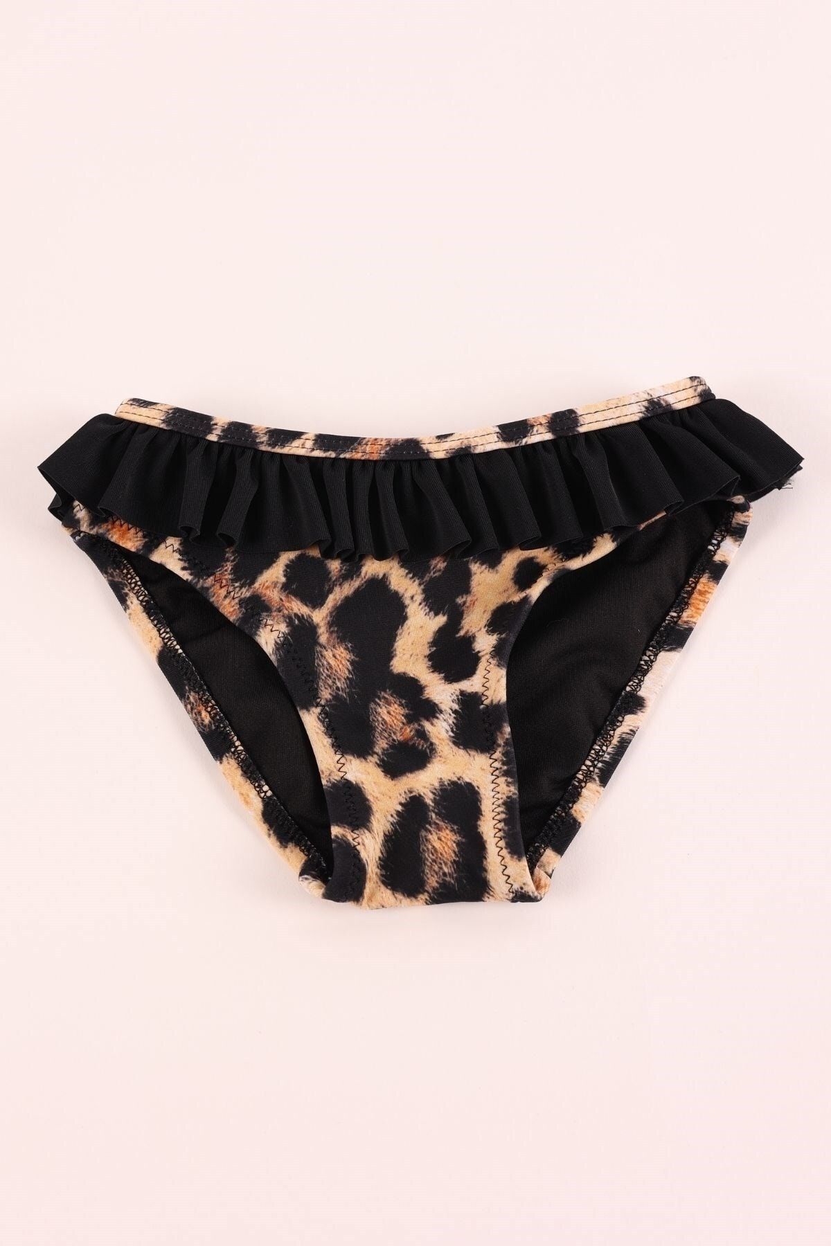 Katia&Bony Bikini-Hose Schwarz Animal Print