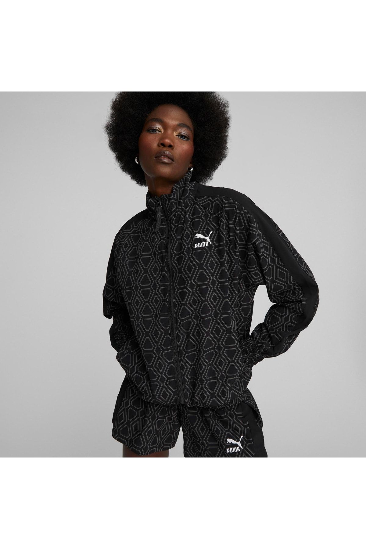 Puma Jacket Black Trendyol