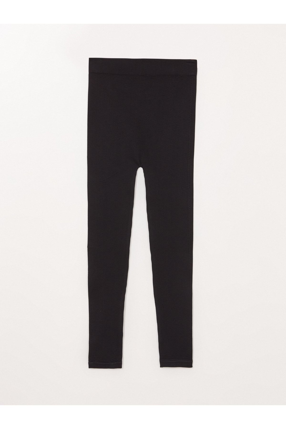 LC Waikiki-Plain Maternity Leggings with Elastic Waist 7