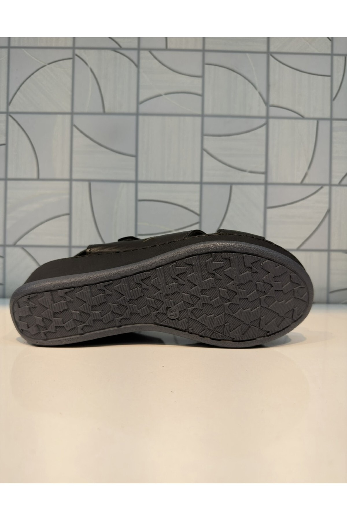 صندل زنانه مشکی Anıl Ayakkabı | ANIL AYAKKABI Castle 22322 اورجینال - تصویر 4