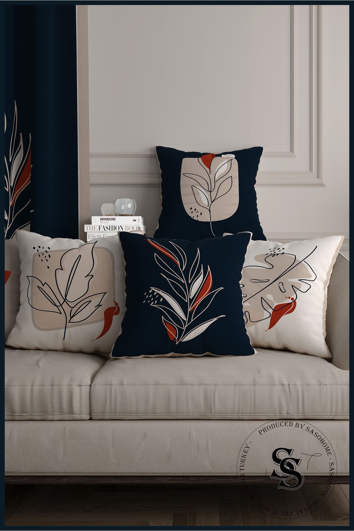 Pillow cover painting designs living room clearance