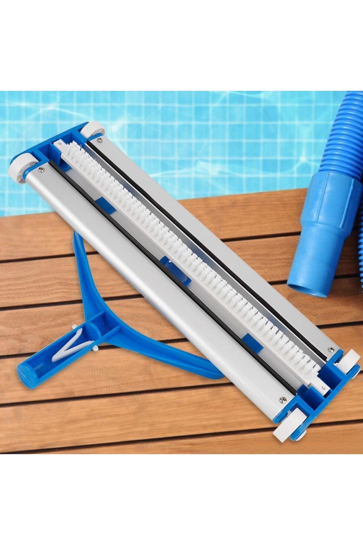 Water Fun Vakumlu Havuz Süpürgesi 1,5 Inç Geçme Klipsli Model Flat 46 Cm-toptancıyızbiz 4