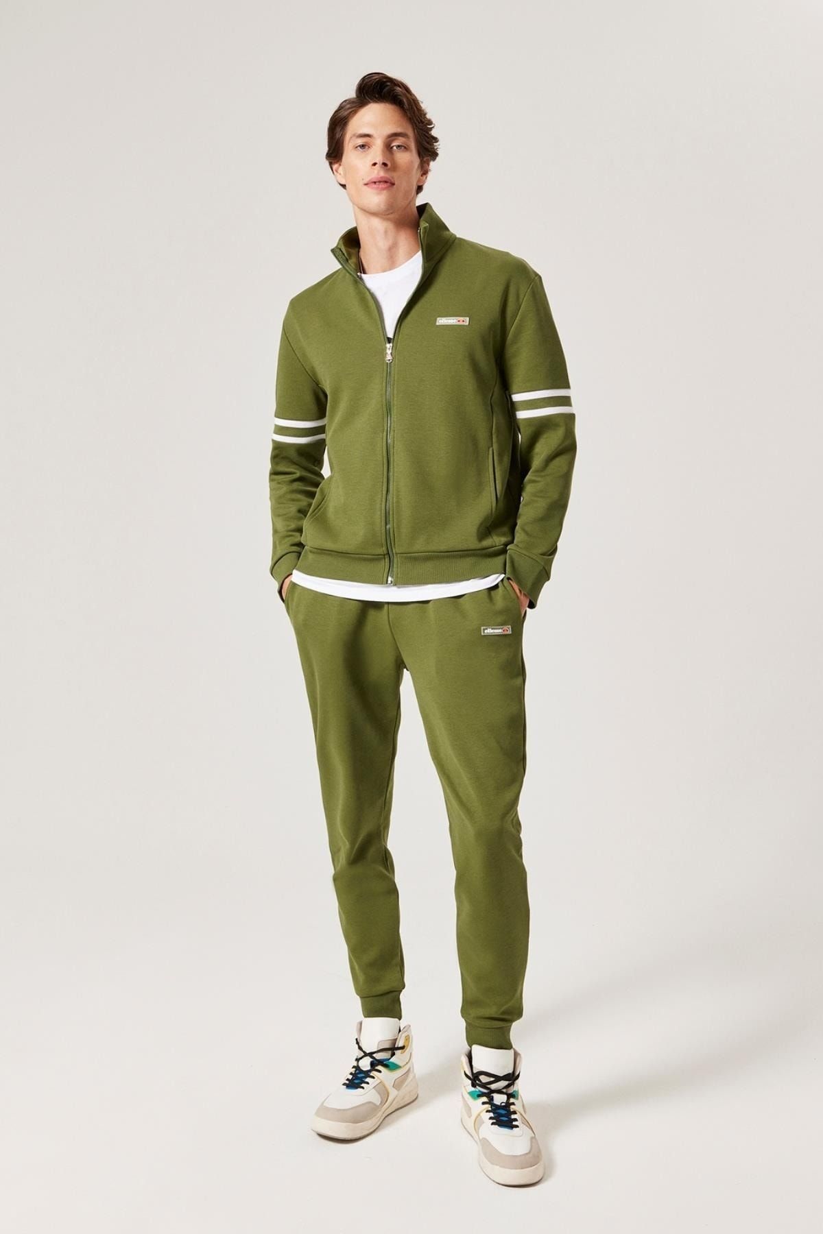 Ellesse 2025 khaki tracksuit