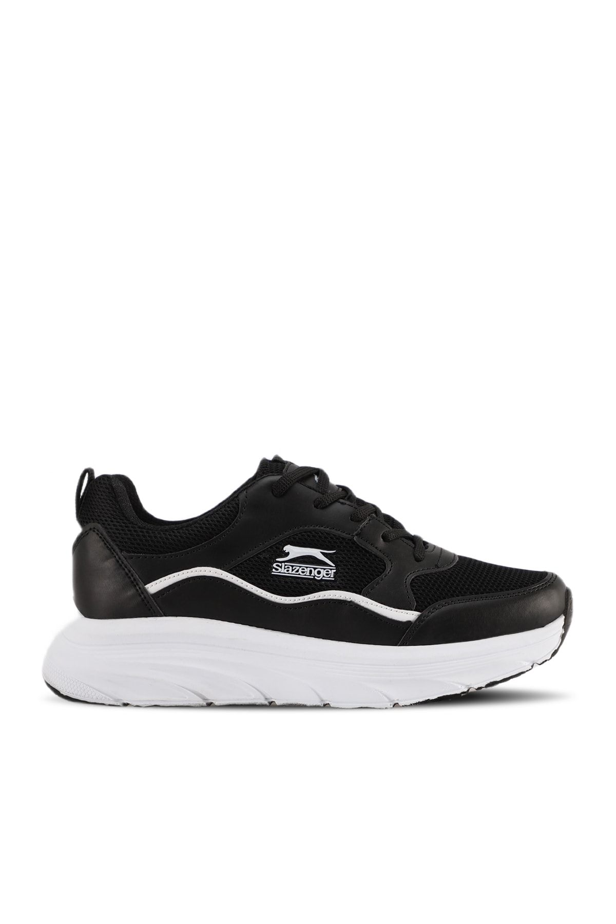 Slazenger Sneaker Schwarz Flacher Absatz