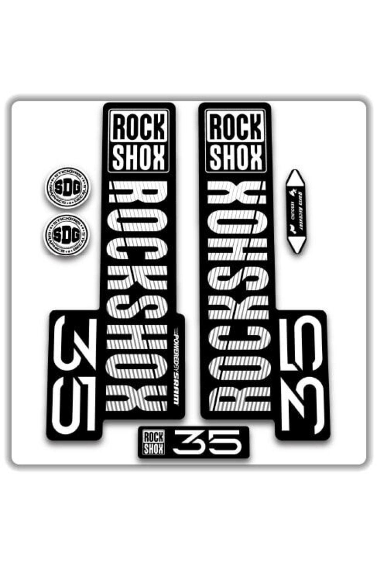 CUSTOM Rockshox 35 Fork Stickers 2020 Trendyol