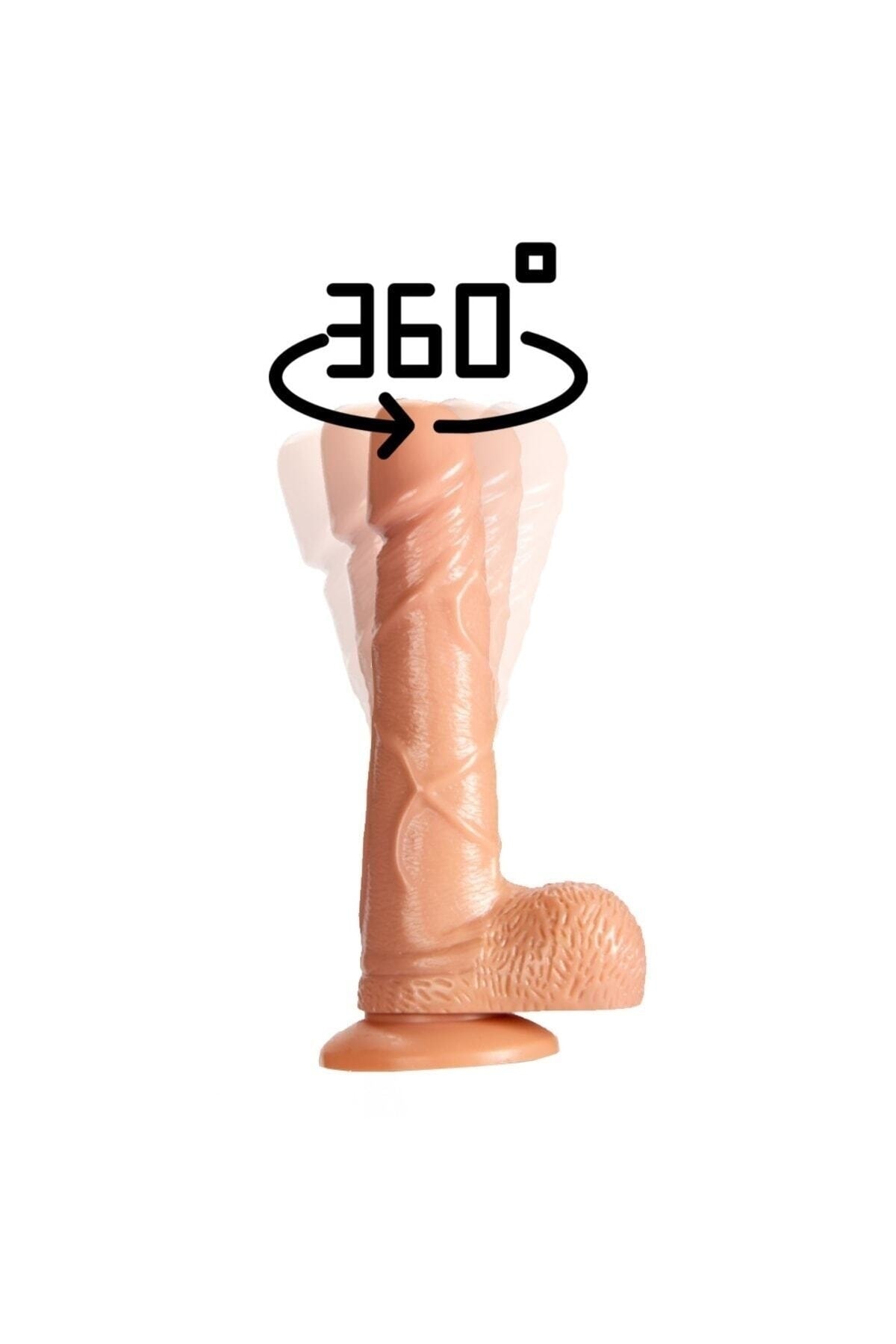 J.b. Titreşimli 19cm Dildo Vibratör 2