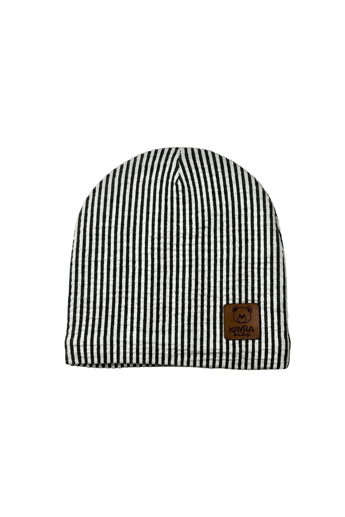 Double-Layer Combed Cotton Jacquard Baby Kids Beanie (concealed Inner Stitching)