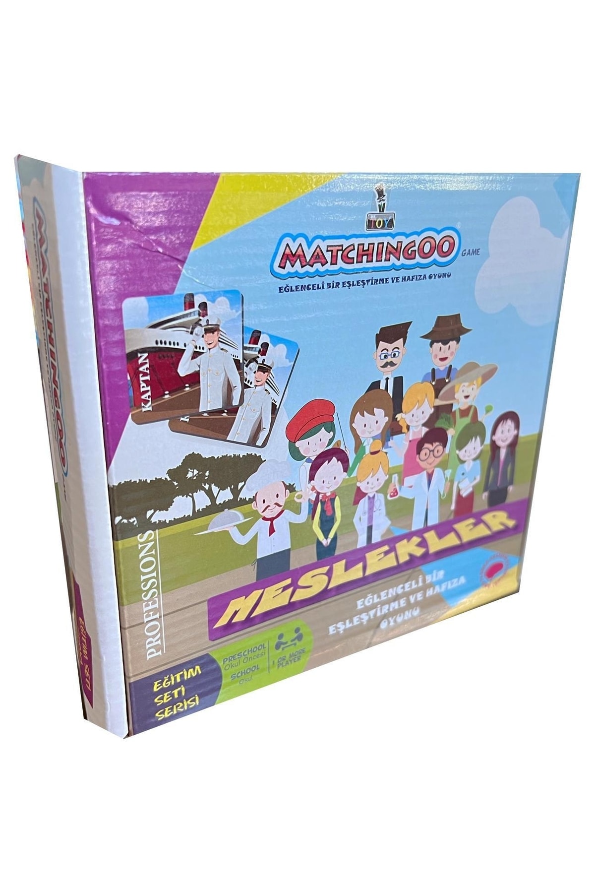 Mr Toy Matchingoo Eşleştirme Ve Hafıza Kartları : Meslekler