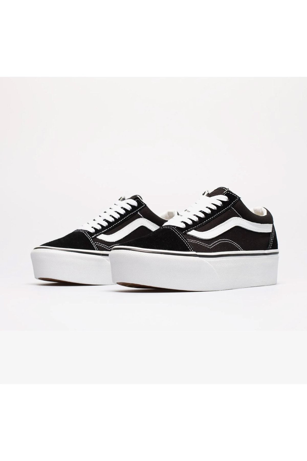 کفش ورزشی مشکی زنانه Ua Old Skool Stackform Vans