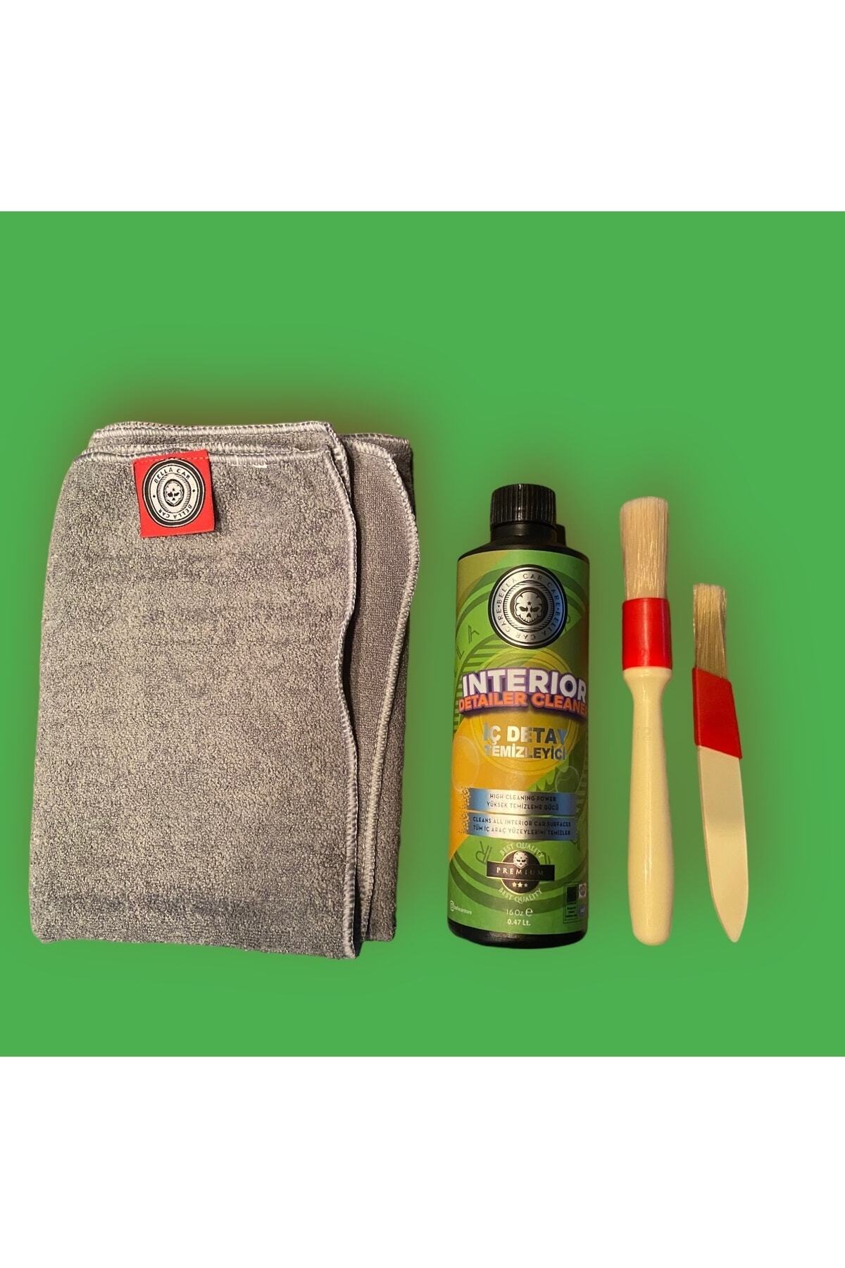 BELLA CAR CARE Genel Detay Temizleyici Süper Detay Temizleme Seti 3'set