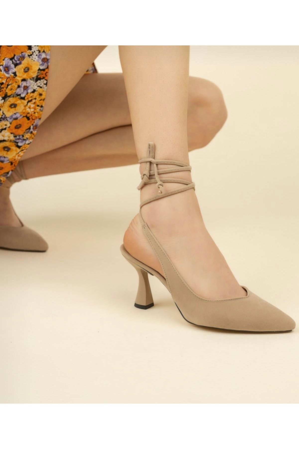 Buy Cream Heeled Shoes for Women by Marc Loire Online | Ajio.com