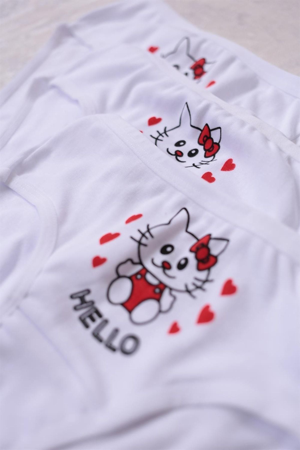 Jaju Baby Lisanslı Hello Kitty Kız Çocuk Somon Renk 3'lü Slip Külot Seti  Fiyatı, Yorumları - Trendyol