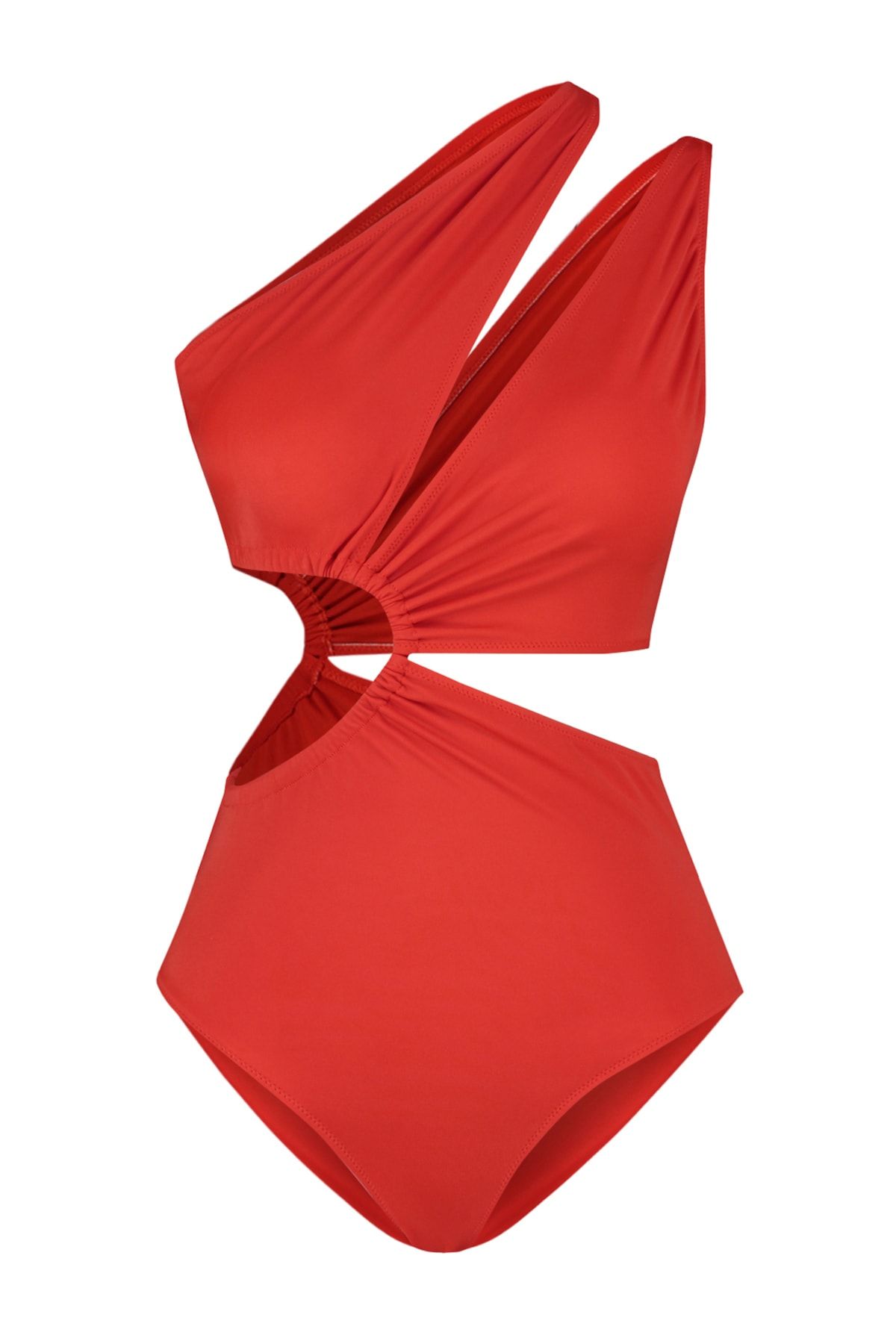 Trendyol Collection-Roter Single Shoulder Tunnel Regular Mayokini TBESS23MA00206 7