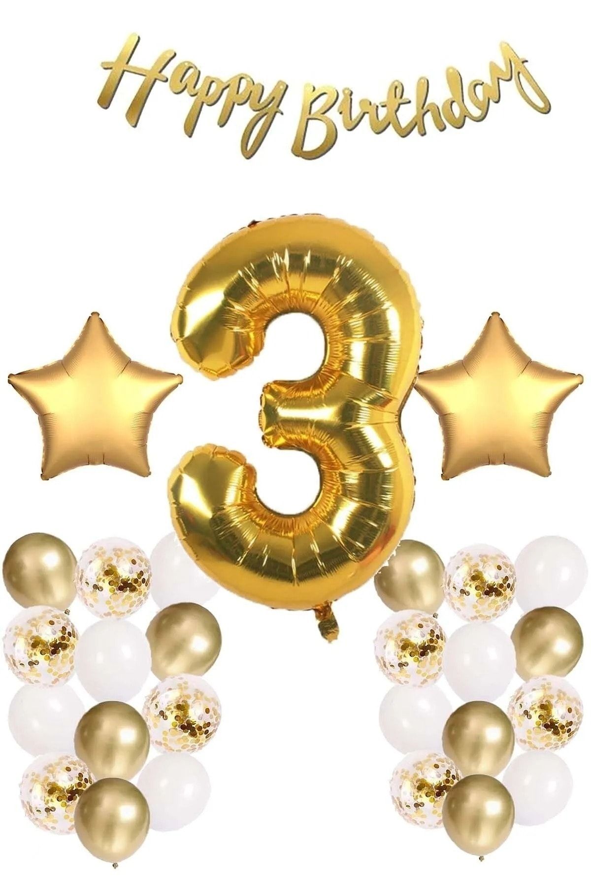 Gold birthday balloons best sale