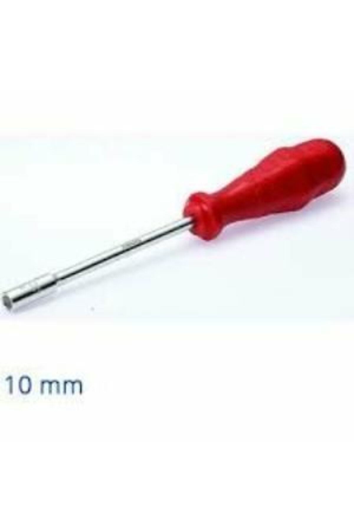 abnturk Lokma Uçlu Tornavida 10mm Kırmızı