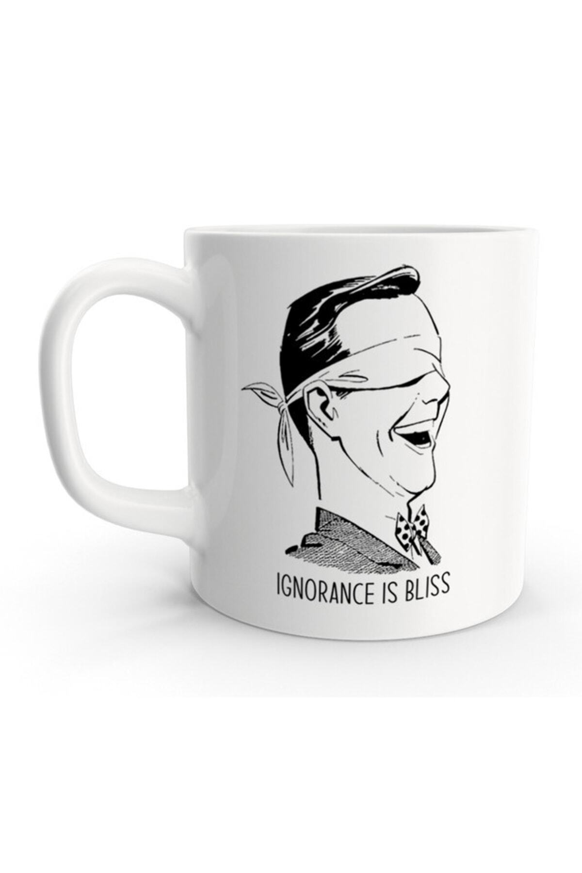Rock'n Fox-Happiness is Happiness Ignorence Is Bliss Themed Mug 1