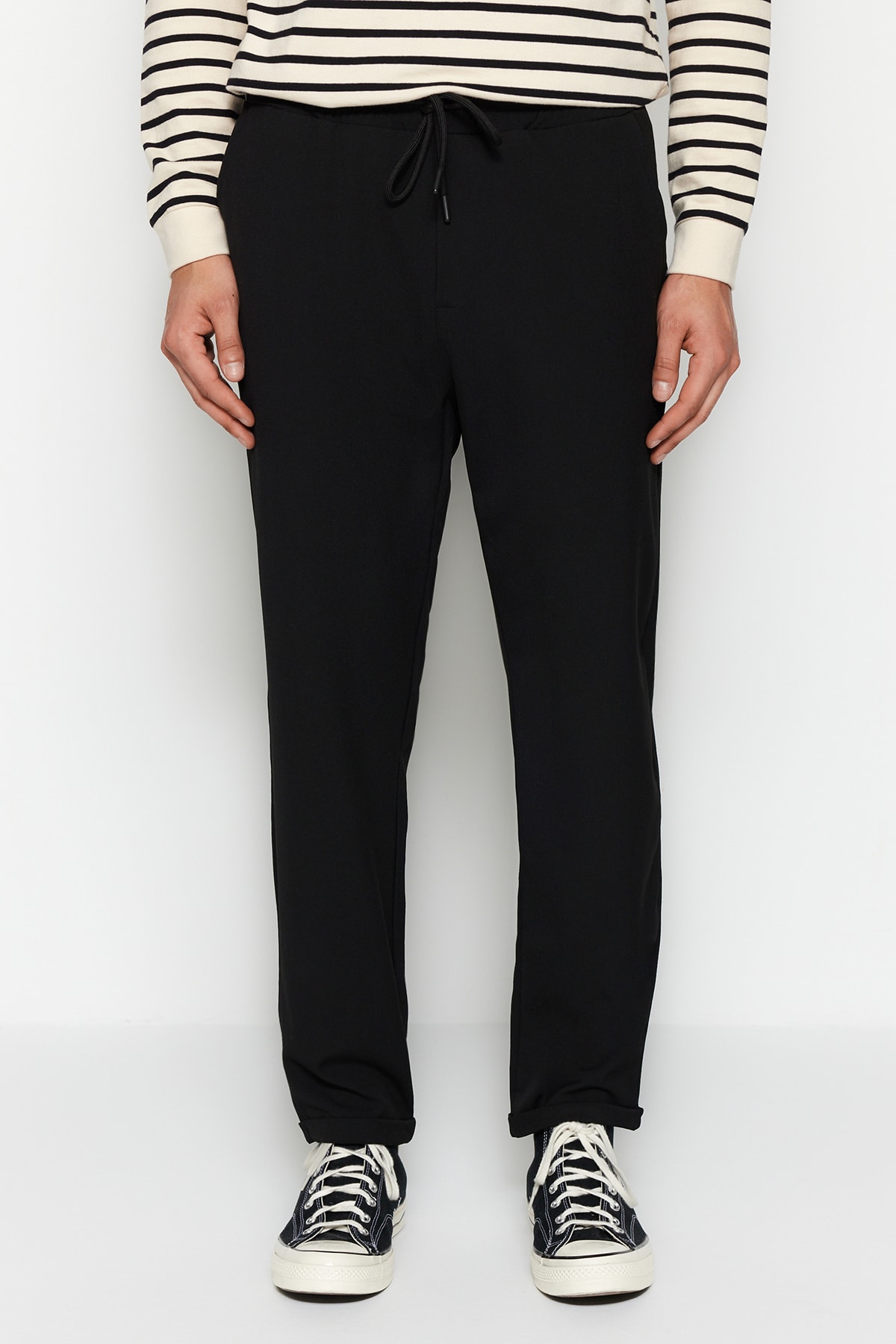 Trendyol Collection Pants - Black - Slim