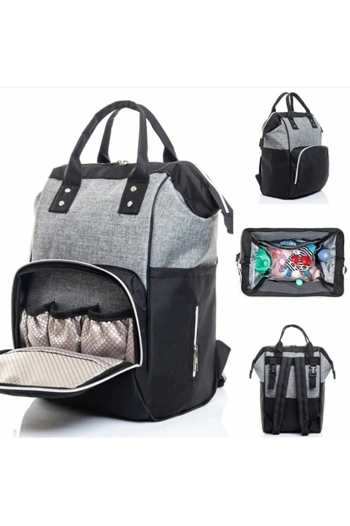 4KİDS Bebek Çeyiz Seti 12parça Çift Yön Bebek Arabası Beşik Taşıma Puset Ana Kucağı Banyo Seti Bebek Bakım fotoğrafı 7 (önizleme)