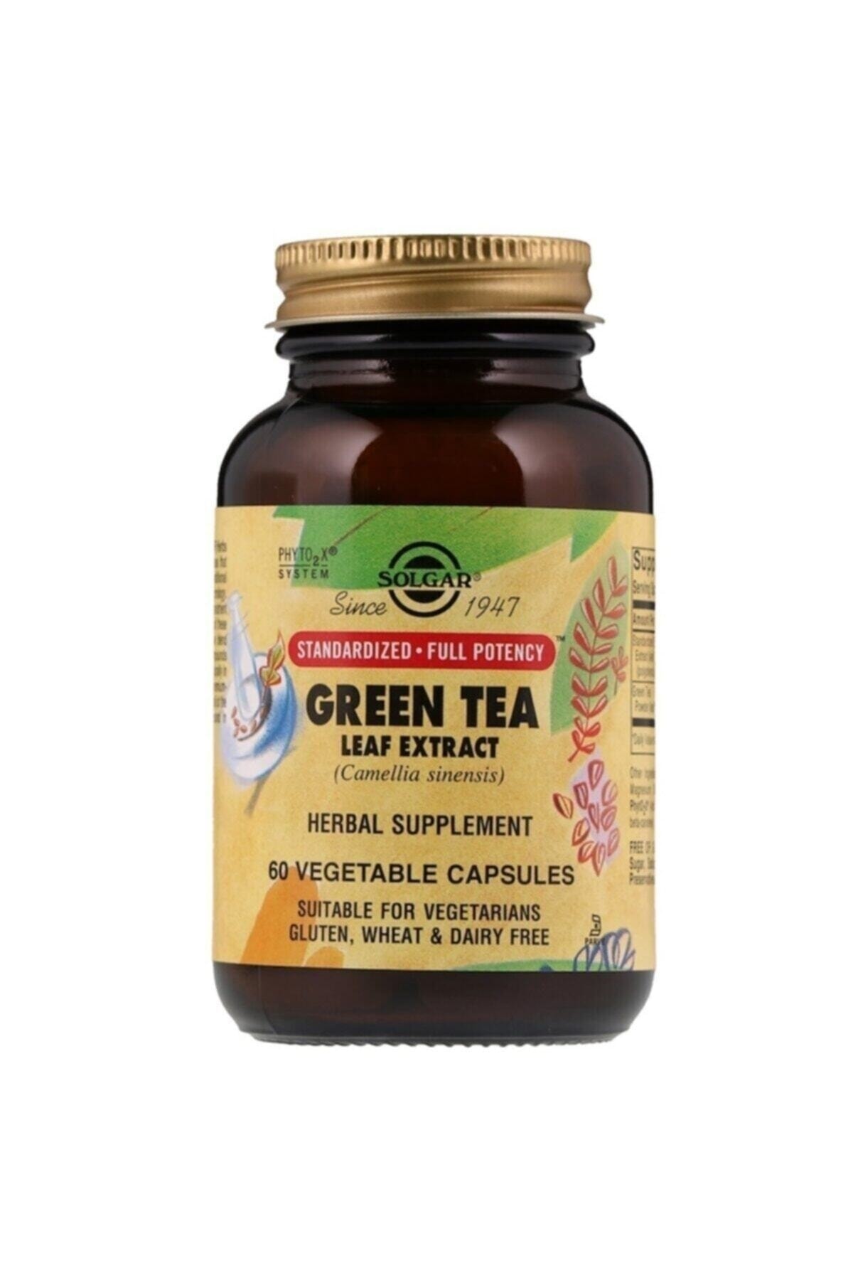 Solgar Green Tea Leaf Extract 60 Kapsül Fiyatı, Yorumları Trendyol