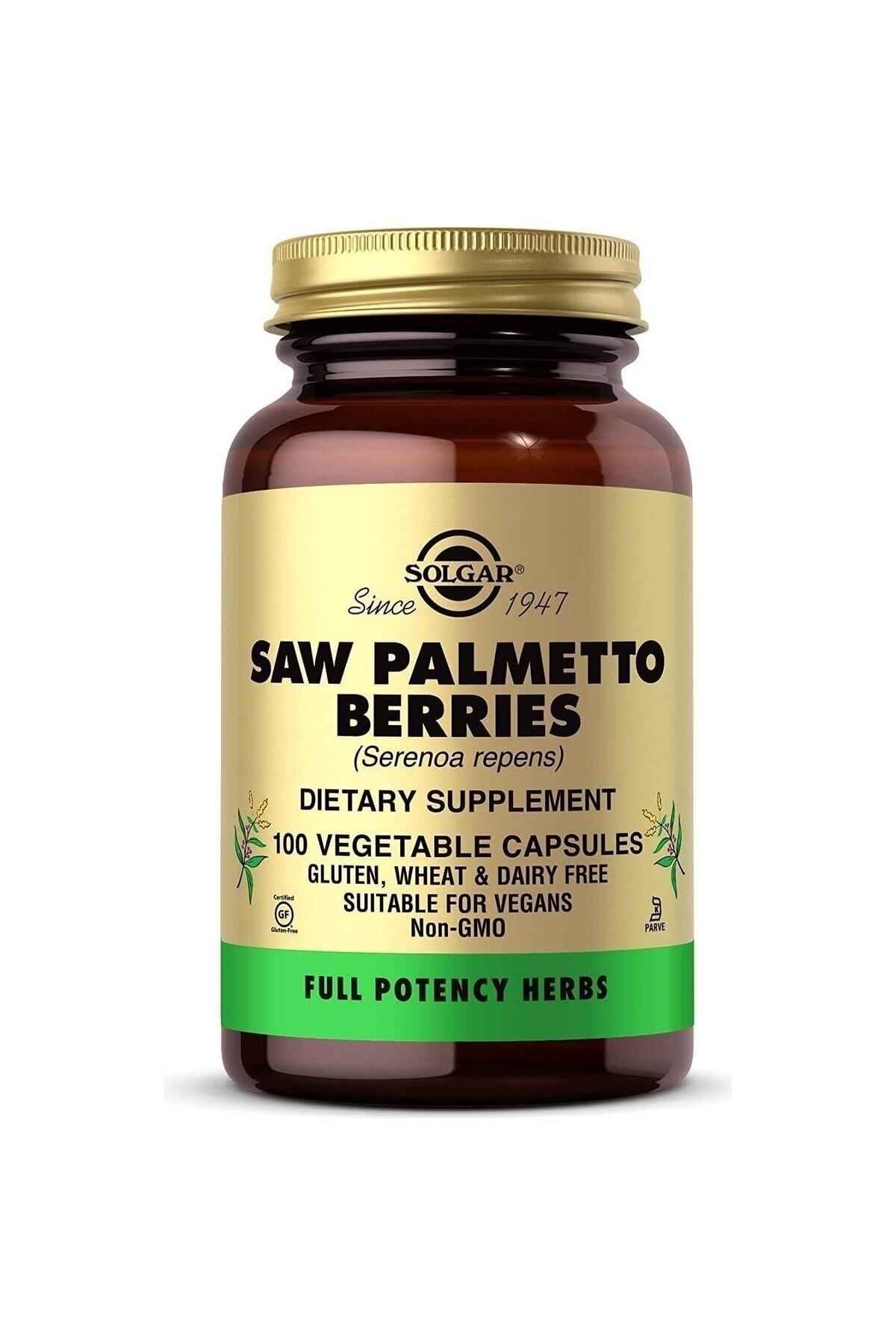 Solgar Saw Palmetto Berries 100 Kapsül Fiyatı, Yorumları Trendyol
