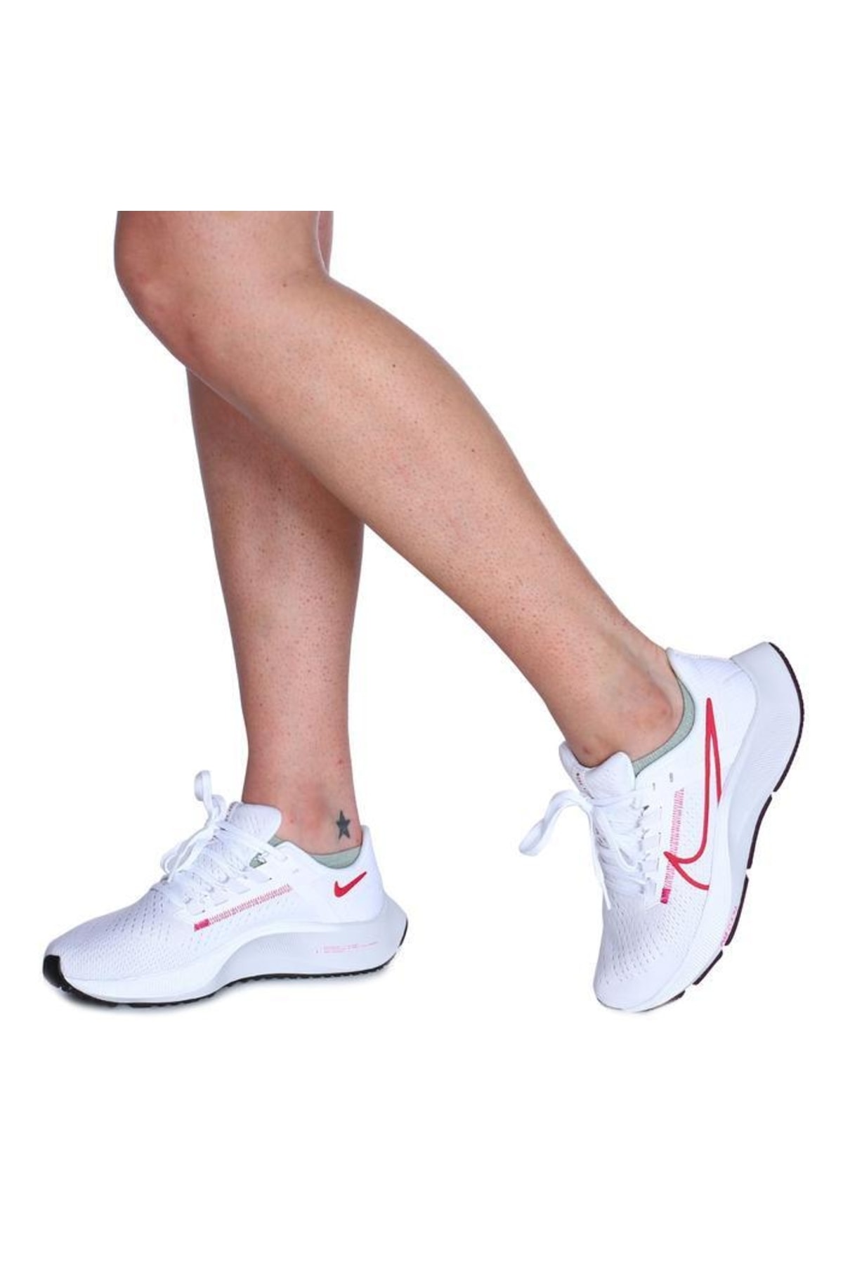 womens white nike walking shoes