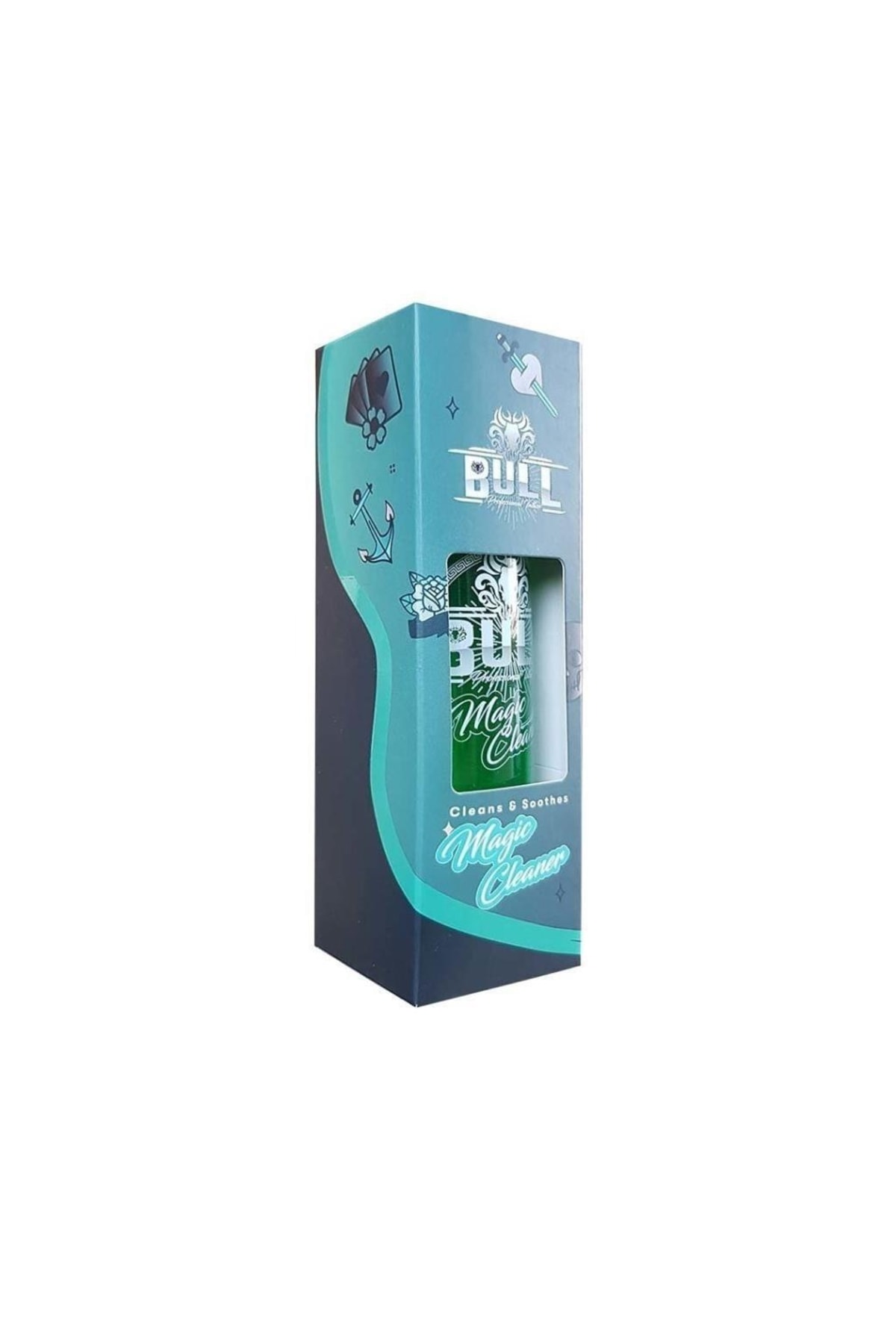 TattooBull Magic Cleaner Temizleme Solüsyonu 400 ml (Green Soap)