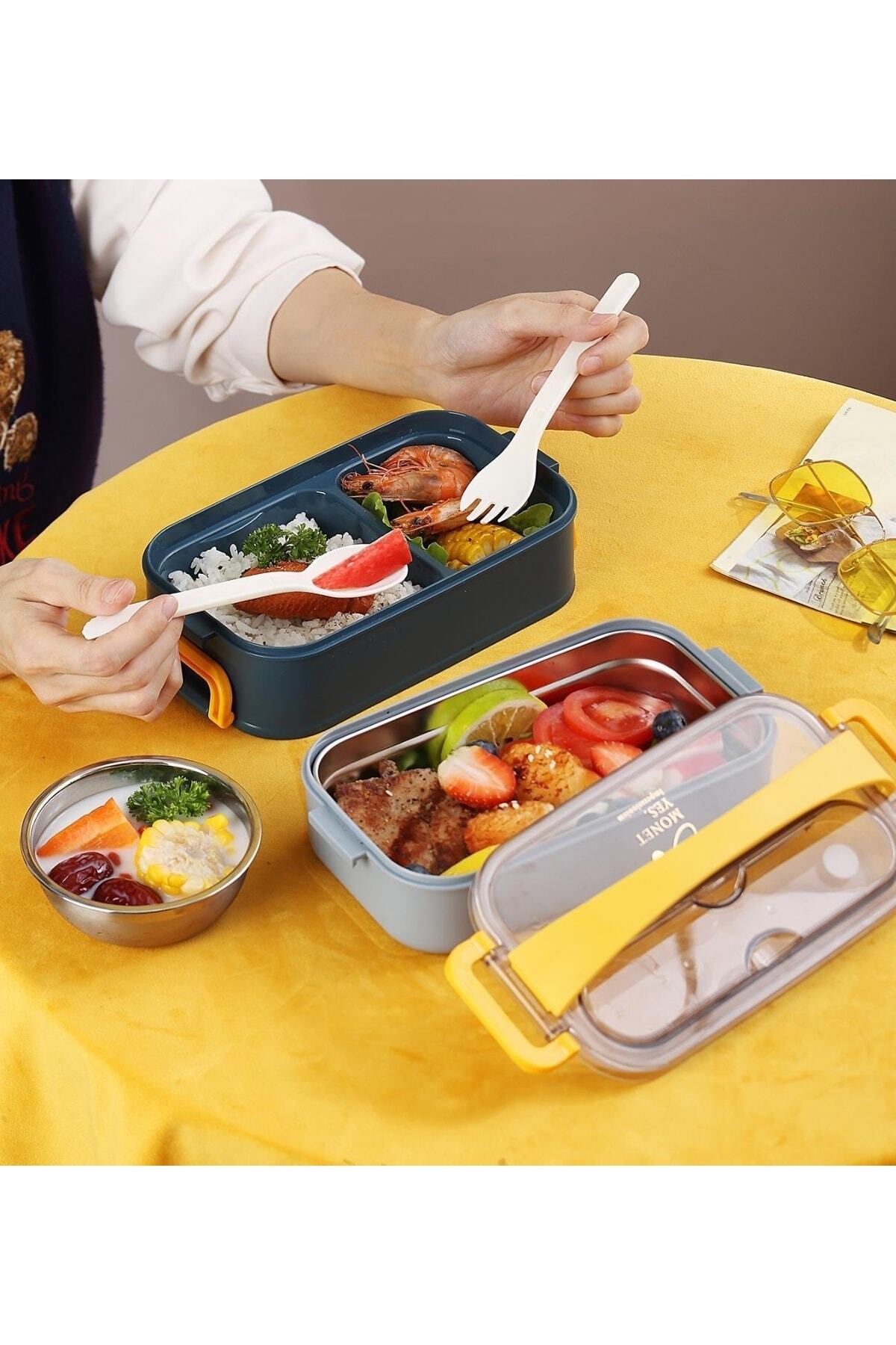 Vagonlife-Bento 1200ml Lunchbox New Collection 2-Layer Steel Lunchbox Lunch Box 4