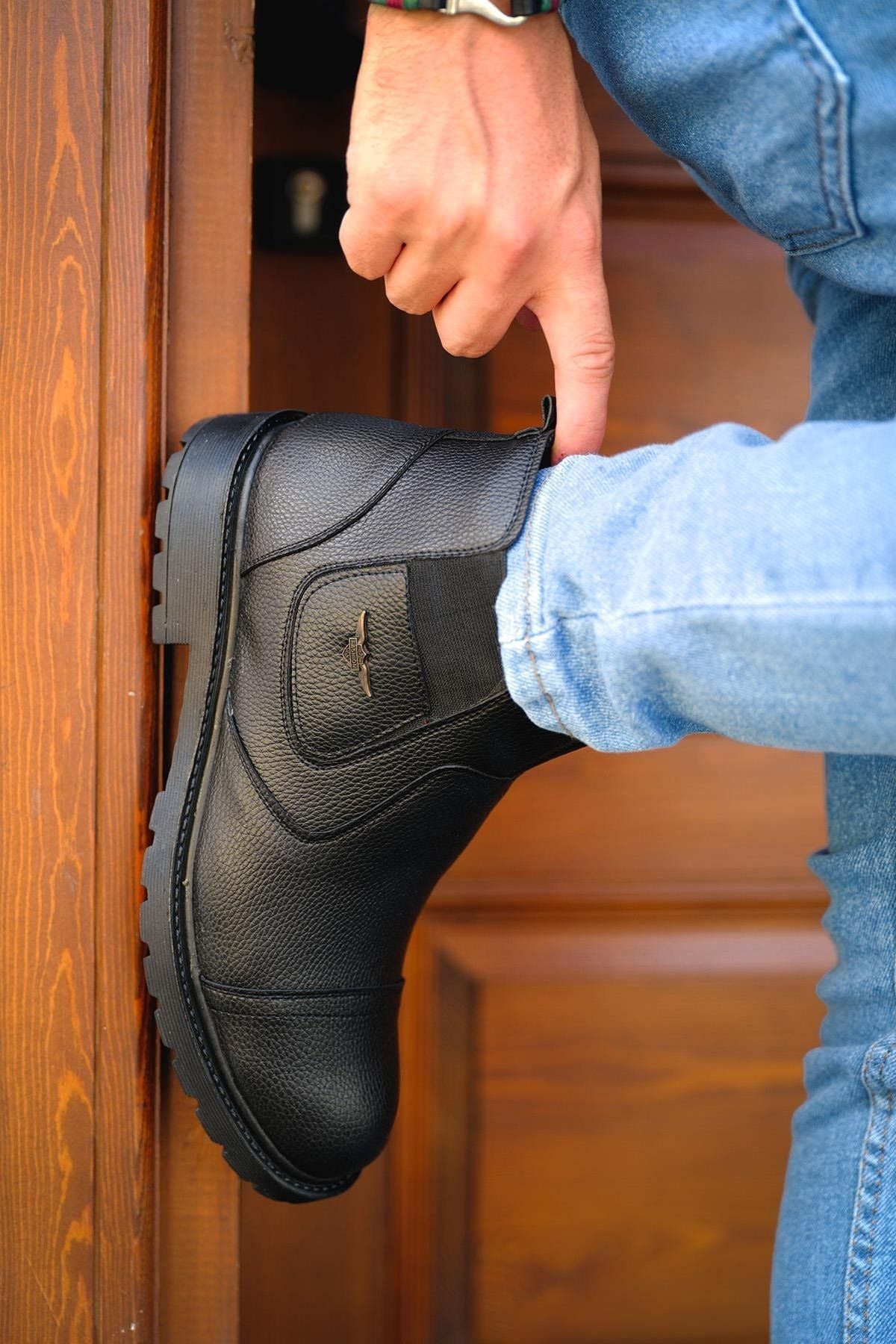 Oksit Ankle Boots - Khaki - Flat - Trendyol