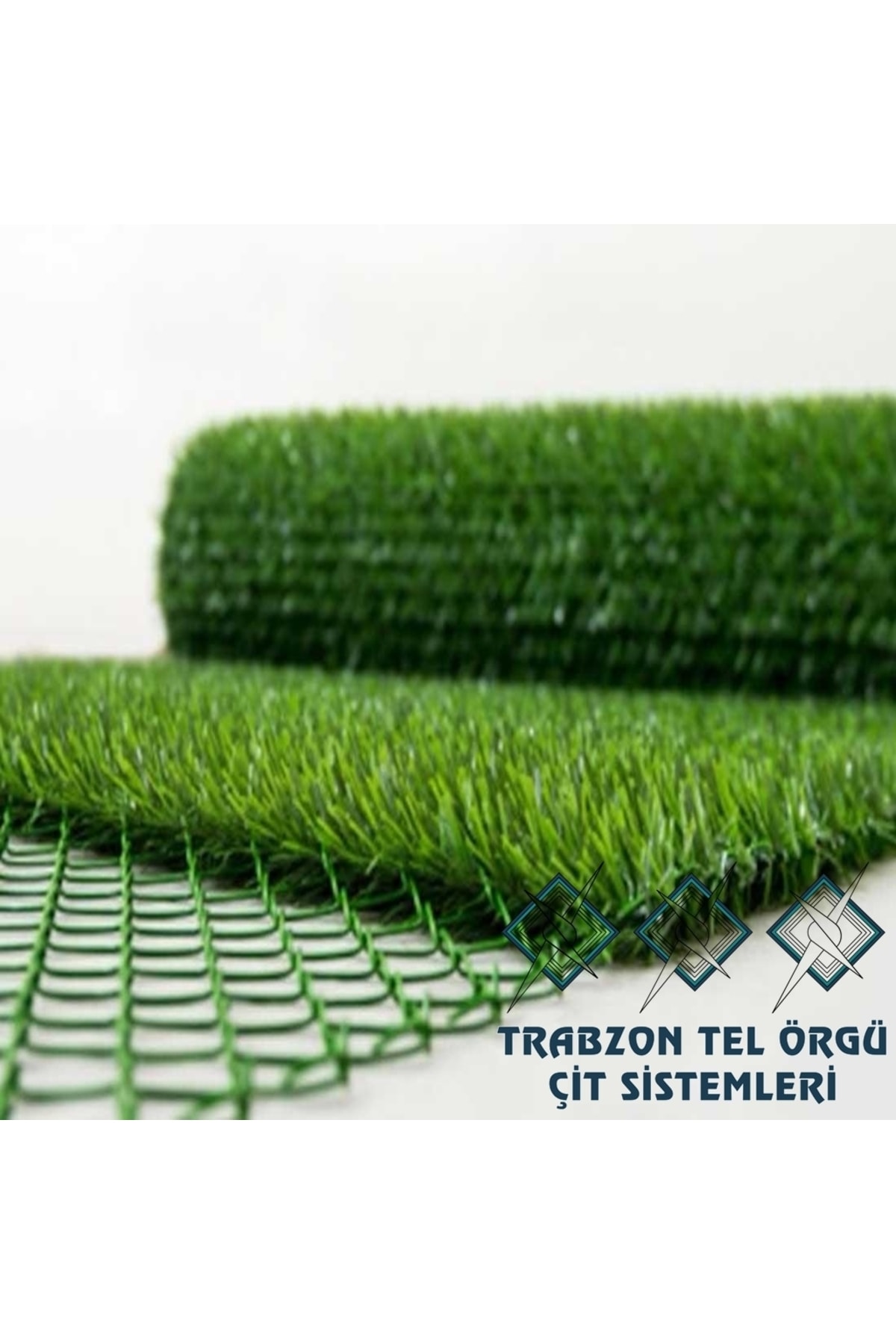 Dekoratif Çim Çit Yeşil H=100 Cm - 10 Metre