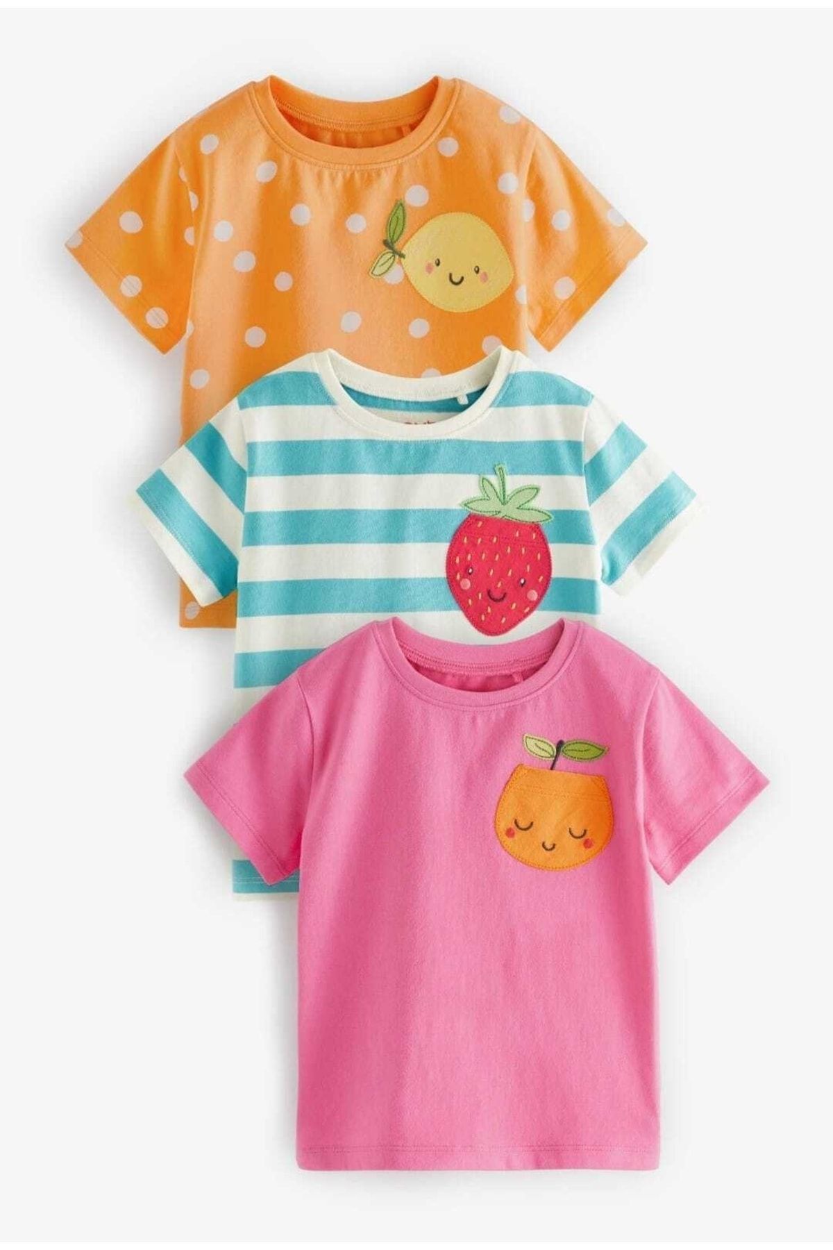 Next Baby بسته 3 عدد تی شرت پرینت میوه