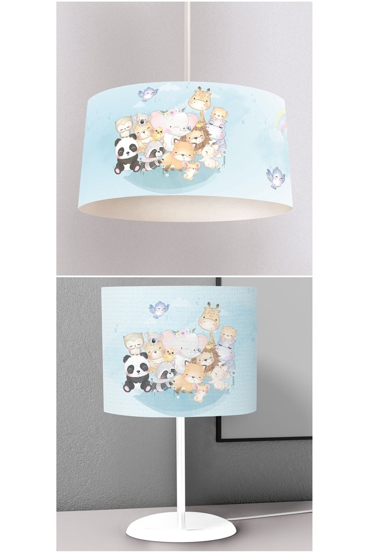 TuGu home baby Children s Room Lighting Fabric Pendant Lamp