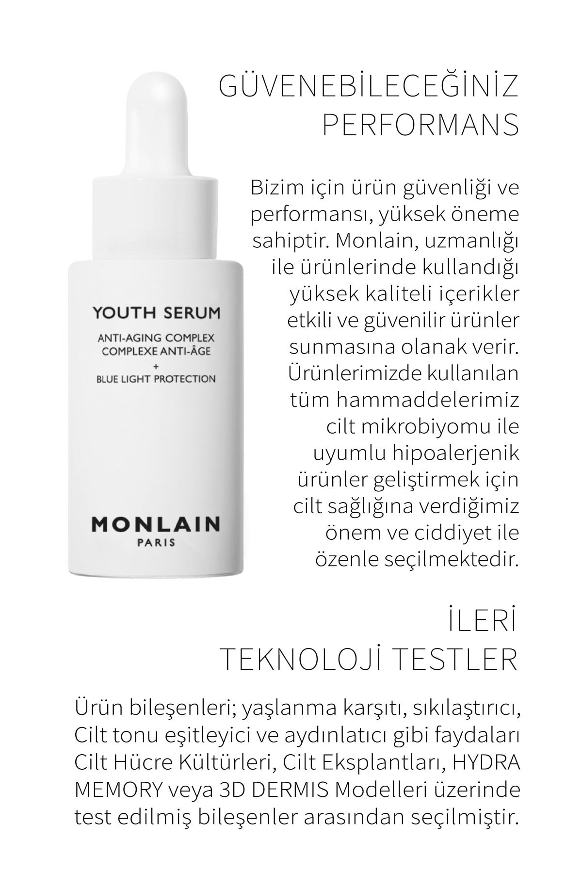 سرم پوست جوانان رتینول جایگزین BAKUCHIOL با پیری و مراقبت از ضد پلک 30 میل MONLAIN PARIS