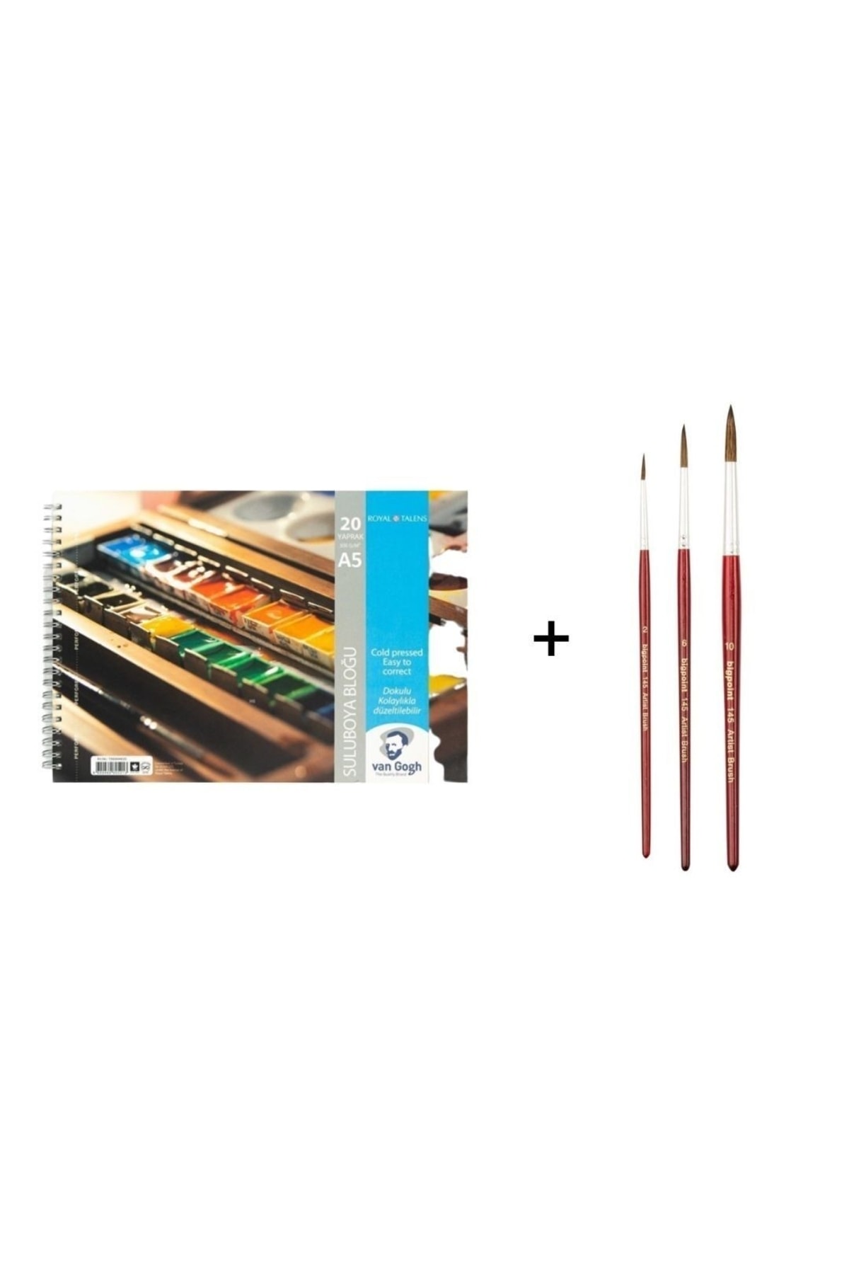 Talens Van Gogh Sulu Boya Defteri A5 300gr. Ve Bigpoint 145