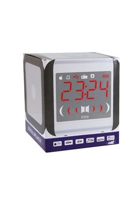 gaman kimiso k 12 alarmli hareket sensorlu akilli dijital masa saati fm radyo ve bluetooth hoparlor fiyati yorumlari trendyol