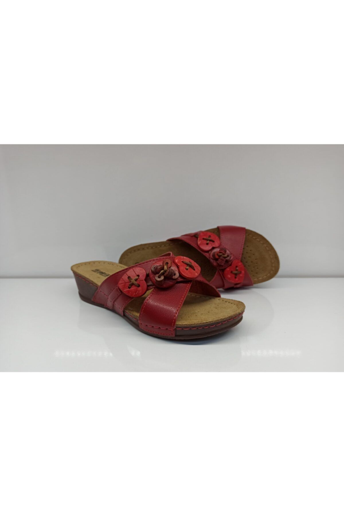 Muya-Anatomical Relaxing Leather Slippers 3