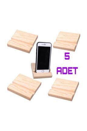 soffany ahsap telefon standi tutucu