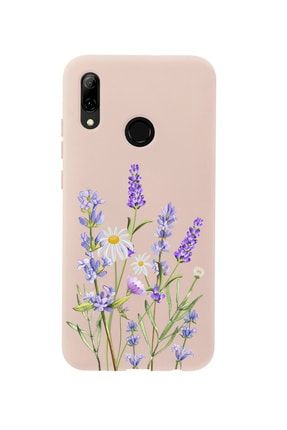 Huawei Psmart 2019 Lavender Premium Silikonlu Pembe Telefon Kılıfı MCHPS19LLVN