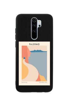 Xiaomi Redmi Note 8 Pro Palermo Premium Silikonlu Siyah Telefon Kılıfı MCXMRMN8PLPLR