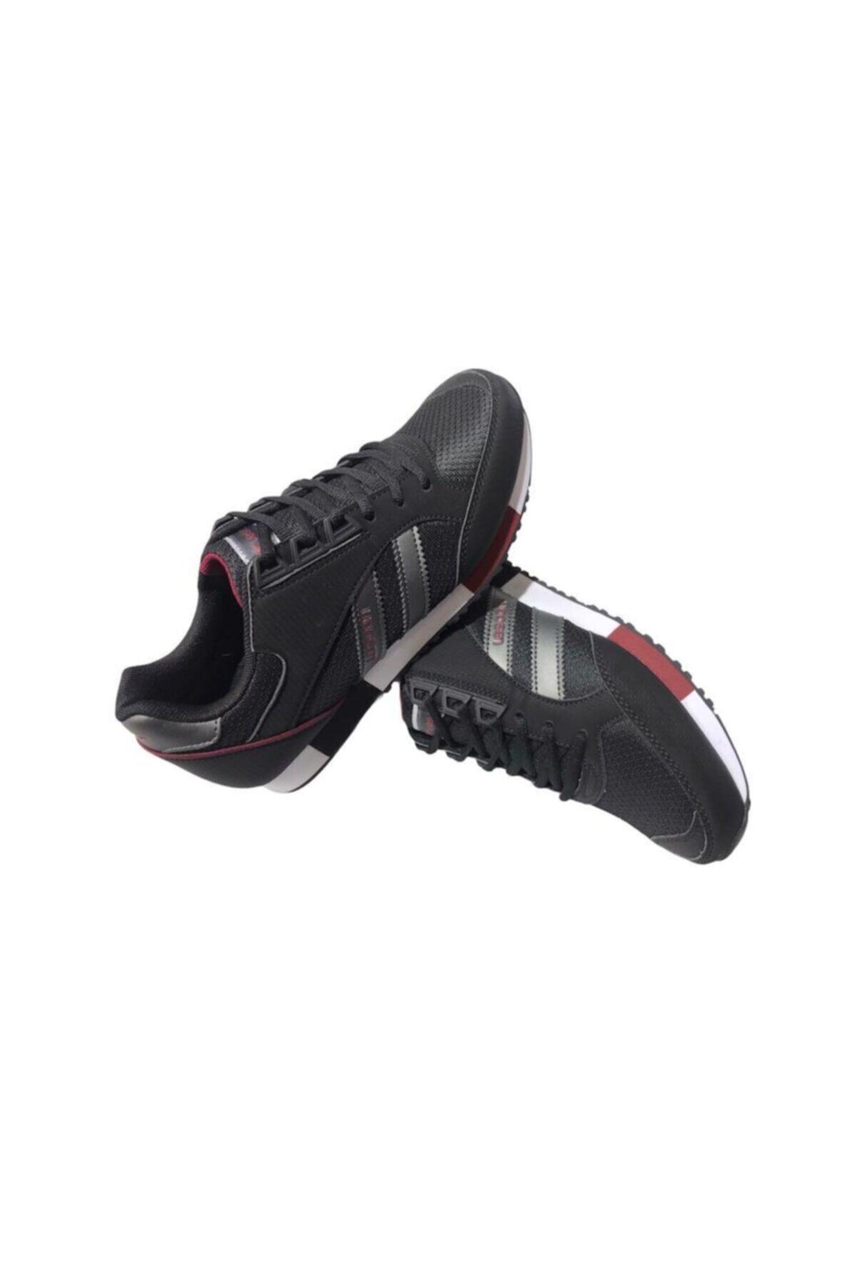 Cakir Shoes اسنیکر مردانه Black Boston Lescon اورجینال - تصویر 3