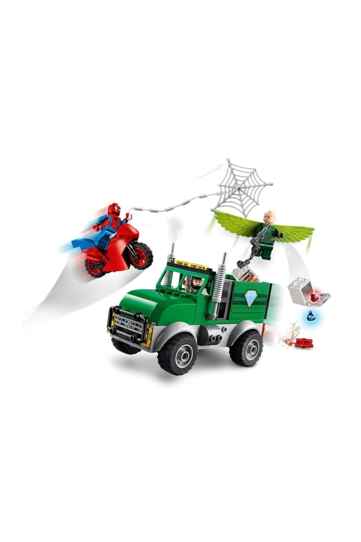 LEGO Marvel Spider Man Vulture s Trucker Robbery 76147