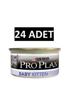 Pro Plan Baby Kitten Konserve Yaş Mama 85gr 24 Adet Pro Plan BabyKitten 85gr